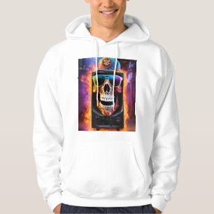 Urban Beats: DJ in the Cityscape Hoodie