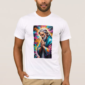 Urban Believer: Graffiti Religious Print T-shirt