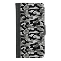 Urban Black And White Camouflage