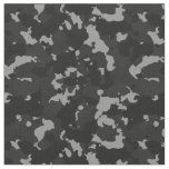 Urban Black White Camouflage Camo Military Fabric