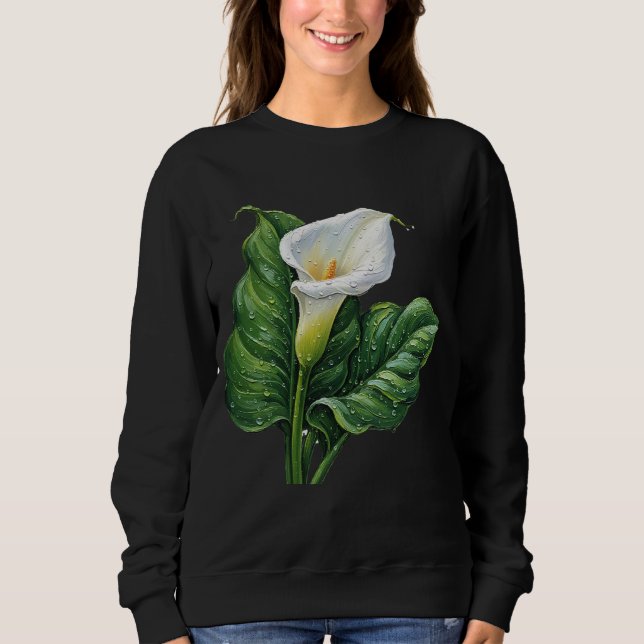 Urban Bloom Graffiti Sunflower - Premium  Sweatshirt (Front)