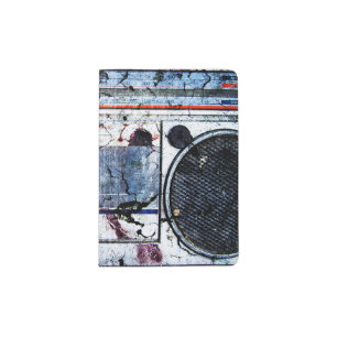 Urban boombox passport holder