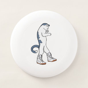 Urban Boxer Cat in Sneaker Walk Fighter Wham-O Frisbee