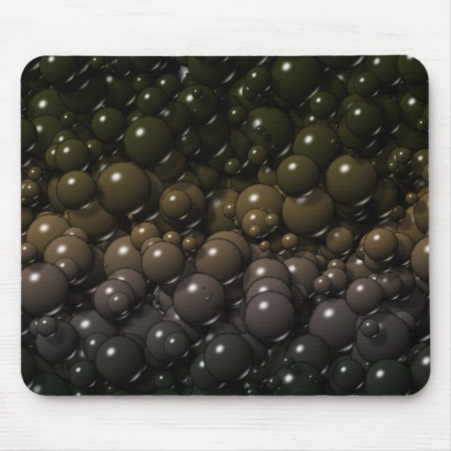 Urban Bubbles Camo Mouse Pad (Front)