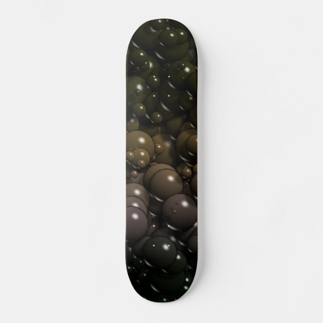 Urban Bubbles Camo Skateboard Deck (Front)