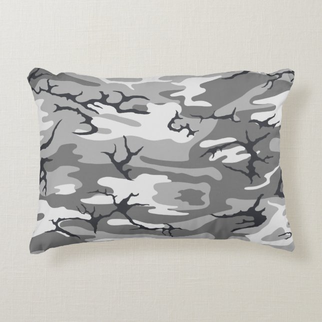 Urban Camo Decorative Pillow (Front)