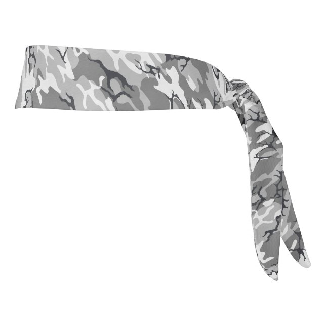 Urban Camo Head Wrap Tie Headband (Rotate 90)