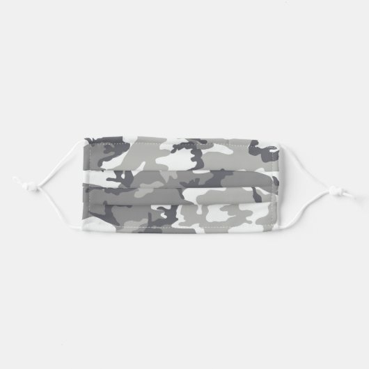 Urban Camo Pattern Adult Cloth Face Mask (Front, Folded)