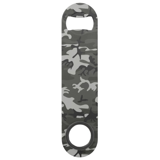 Urban Camo Pattern Camping and Hunting Bar Key (Front)