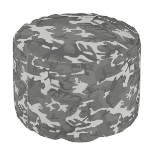 Urban Camo Pouf