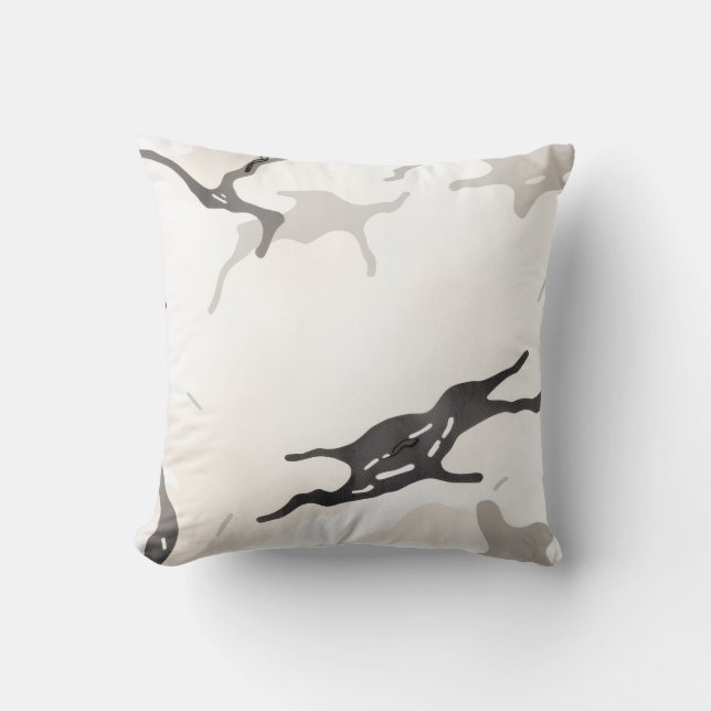 Urban camo throw pillow (Front)