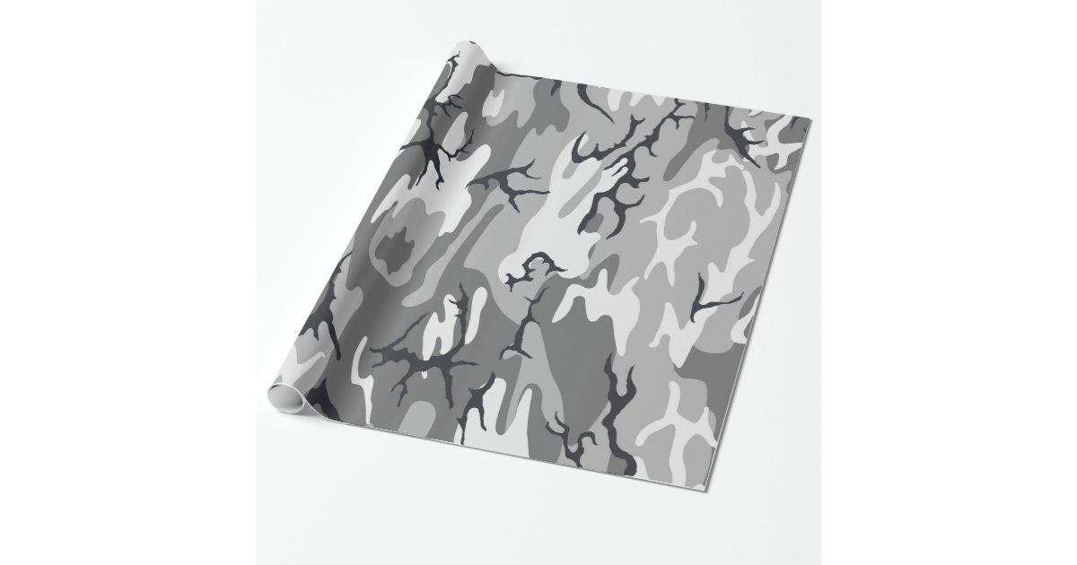 Urban Camo Wrapping Paper | Zazzle