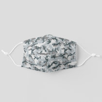 Urban Camouflage Adult Cloth Face Mask