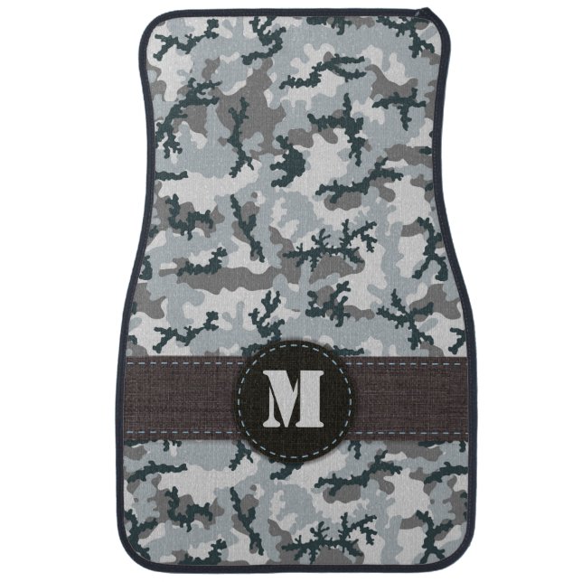 Urban camouflage car mat (Front)