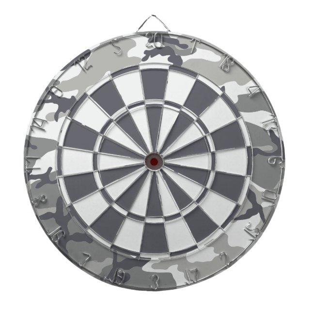 Urban Camouflage Dart Board (Front)
