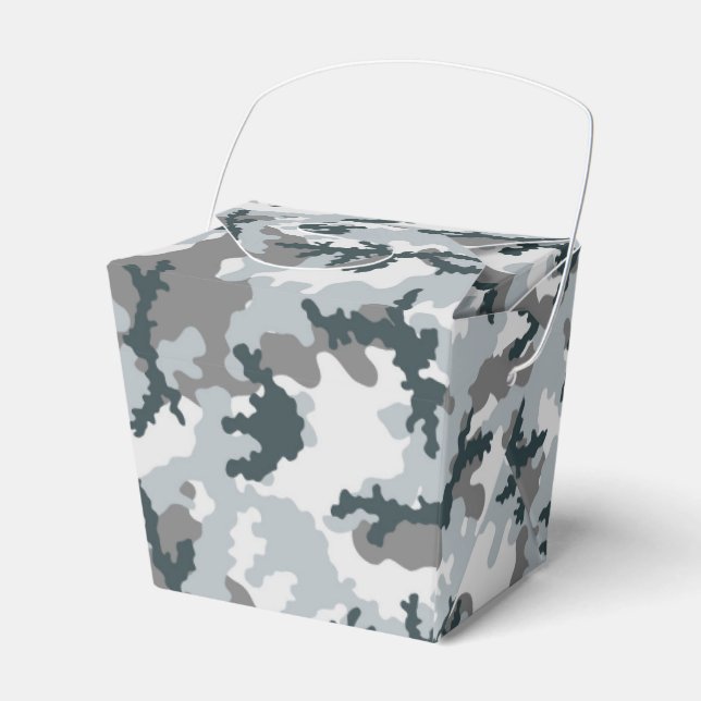 Urban camouflage favor boxes (Front Side)