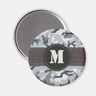 Urban camouflage magnet