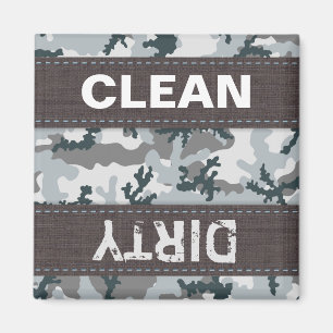 Urban camouflage magnet