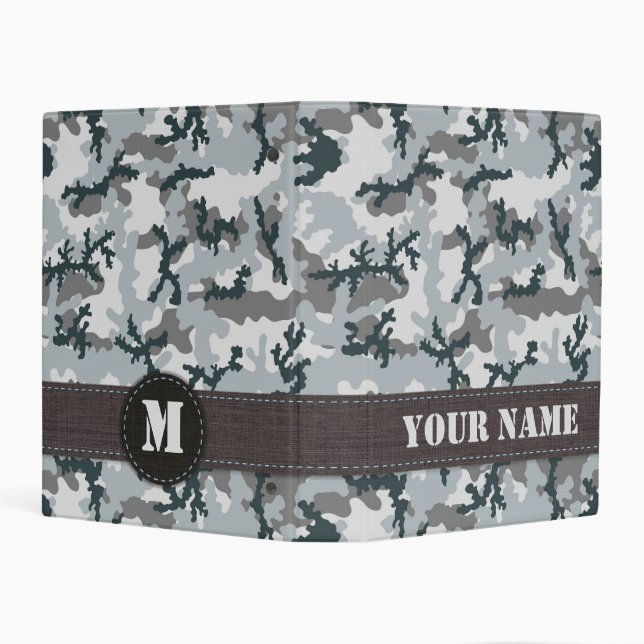 Urban camouflage mini binder (Background)