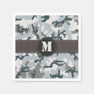 Urban camouflage napkins