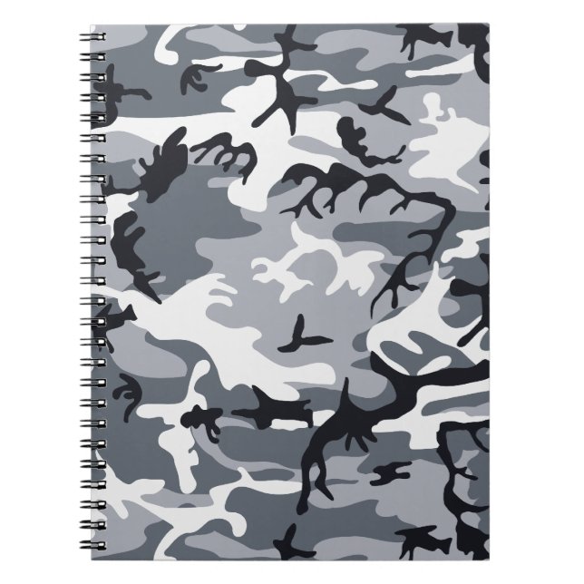Urban Camouflage Notebook (Front)