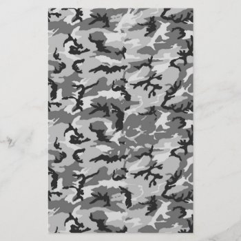 Urban Camouflage Pattern - Black & Grey by Camouflage4you at Zazzle