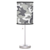 Urban Camouflage Pattern Table Lamp (Right)