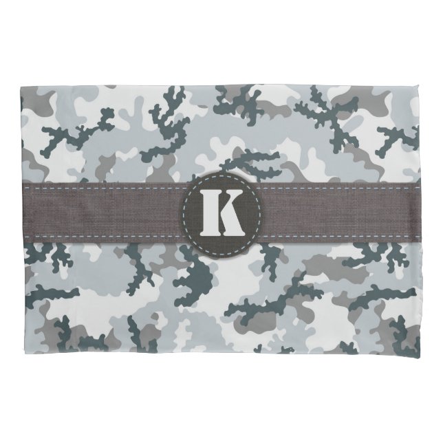 Urban camouflage pillow case (Front)