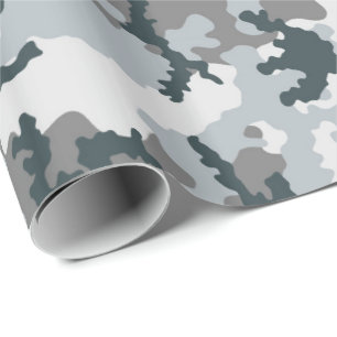 Urban camouflage wrapping paper