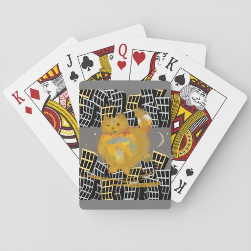 Urban Cat Poker Cards