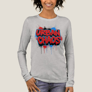 Urban Chaos – Graffiti Street Art T-Shirt Tri-Blend Shirt