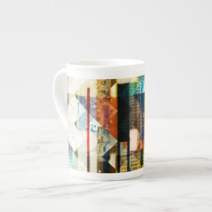Urban Chevron II Bone China Mug
