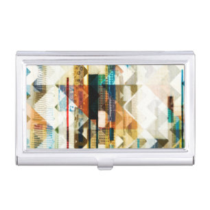 Urban Chevron II Case For Business Cards