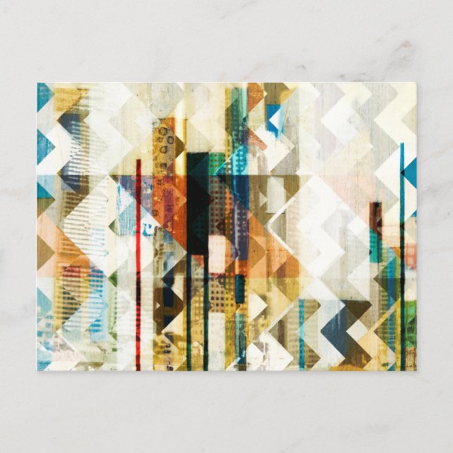 Urban Chevron II Postcard (Front)