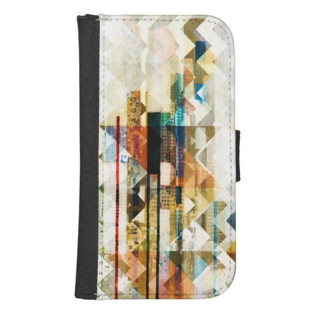 Urban Chevron II Samsung Galaxy Wallet Case (Front)