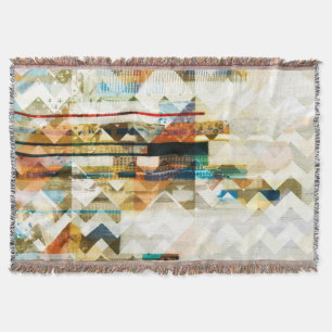 Urban Chevron II Throw Blanket