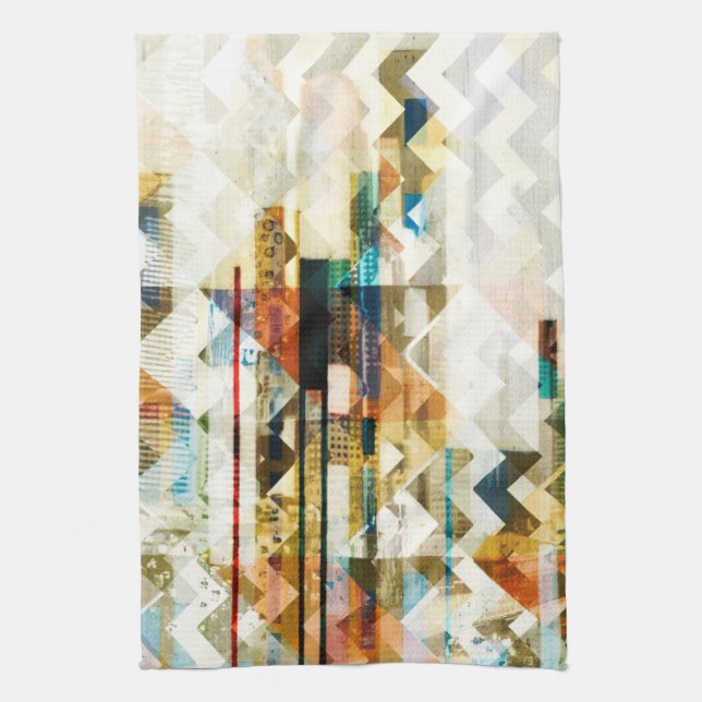Urban Chevron II Towel (Vertical)