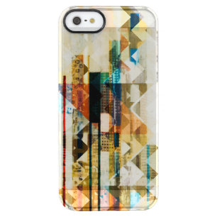 Urban Chevron II Clear iPhone SE/5/5s Case