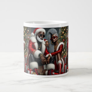 Urban Chic Santa Giant Coffee Mug