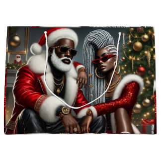Urban Chic Santa Large Gift Bag