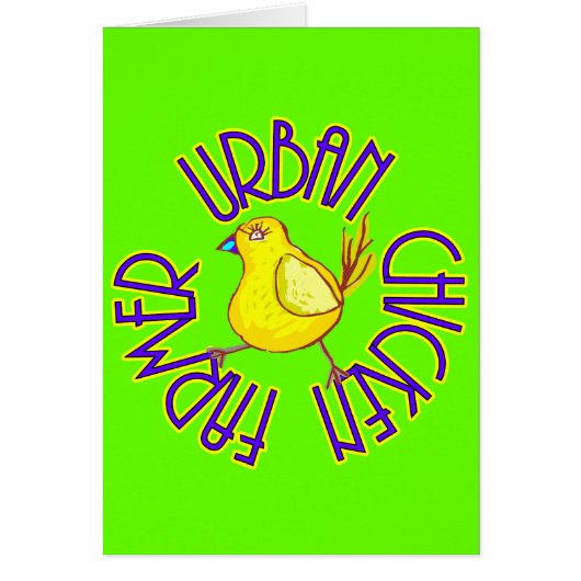 Urban Chicken Farmer Cards (Front)