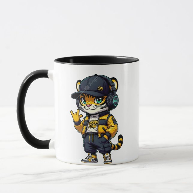 Urban Claw Tiger Cub Mug (Left)