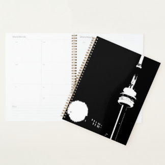 Urban CN Tower at Night notebook