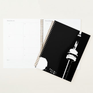 Urban CN Tower at Night notebook