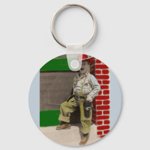 urban cowboy keychain
