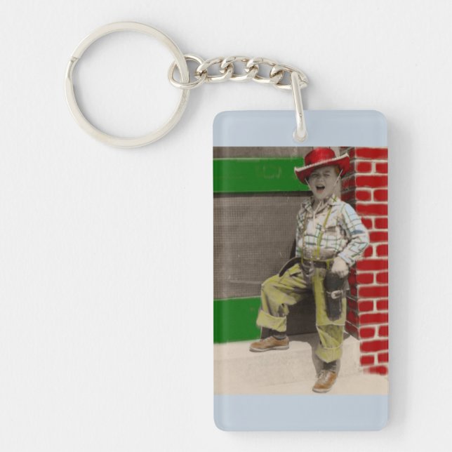 urban cowboy keychain (Front)