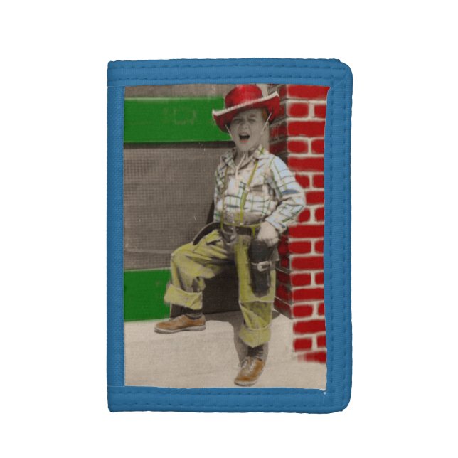 urban cowboy tri-fold wallet (Front Vertical)