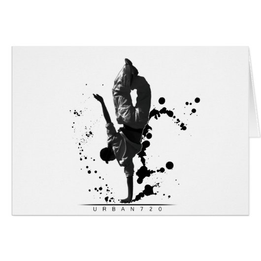 Urban Dance Cards (Front Horizontal)