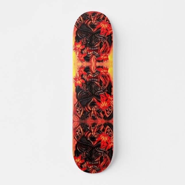 Urban Dark Samurai Flame Element Custom Pro Board (Front)