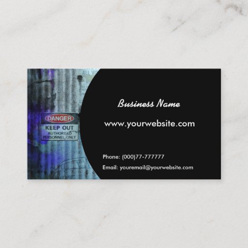 Customizable Urban Decay Business Card
